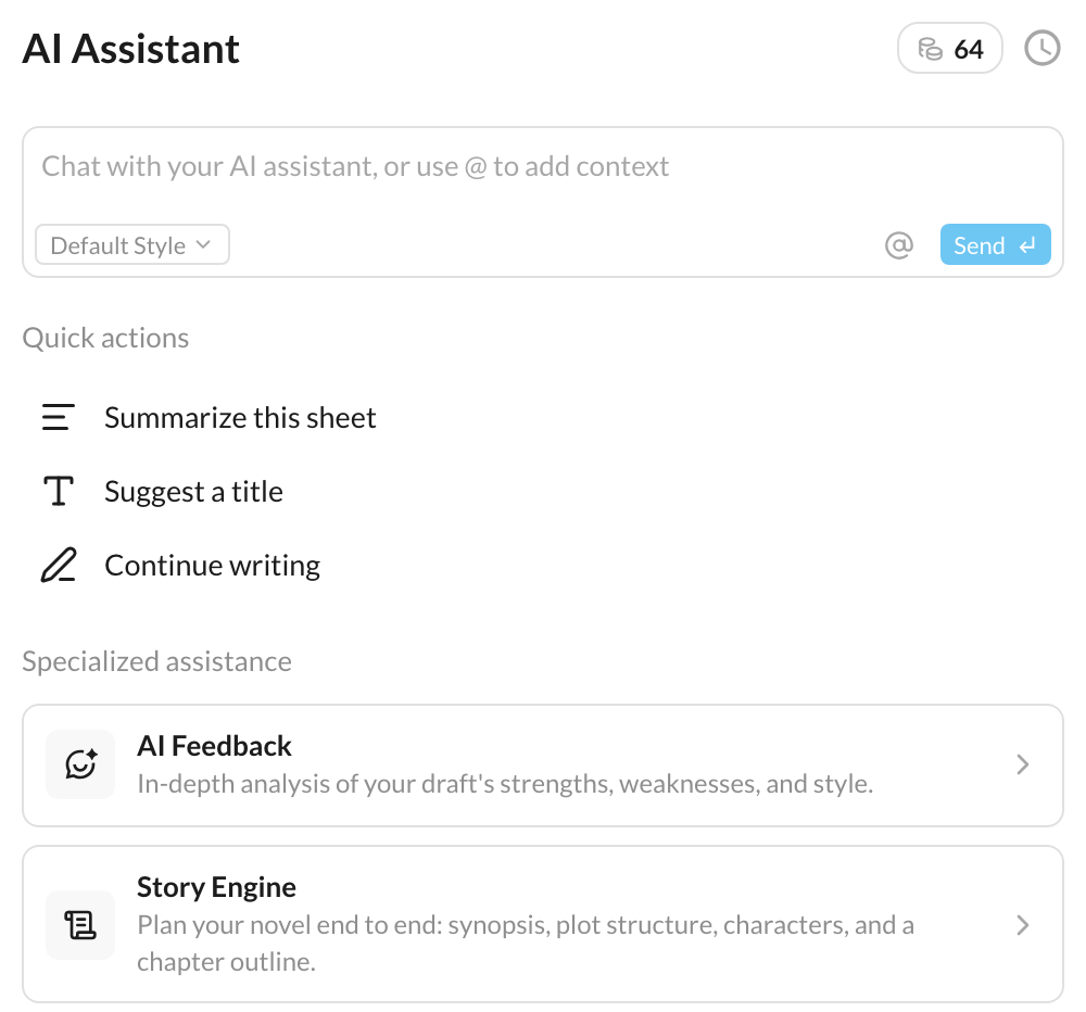 The ShyEditor inline AI assistant suggesting a continuation