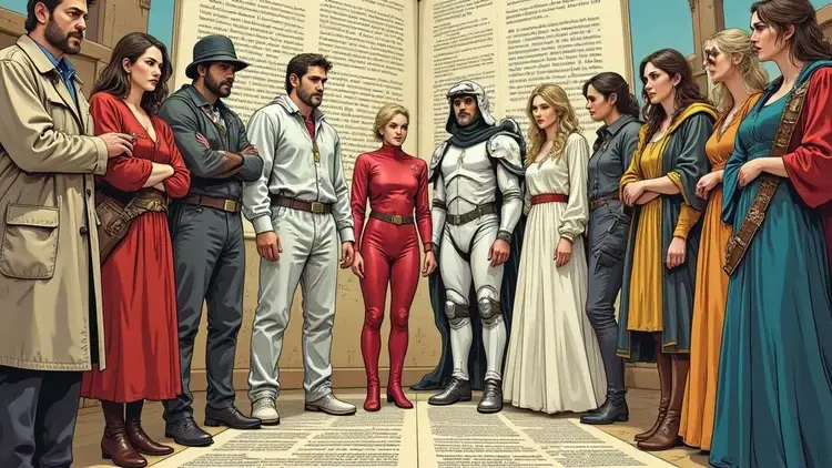 character description examples