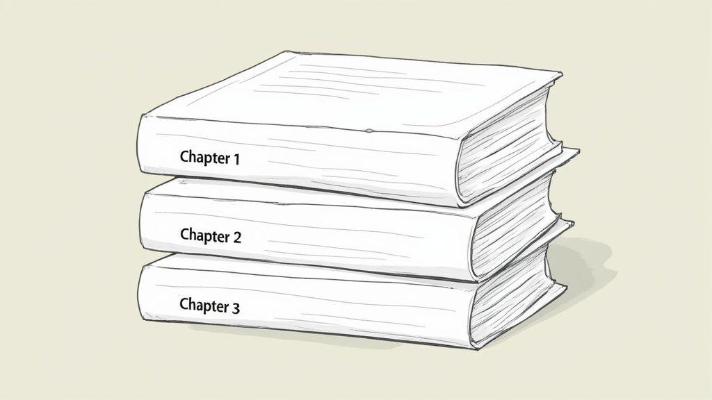 how to structure a nonfiction book