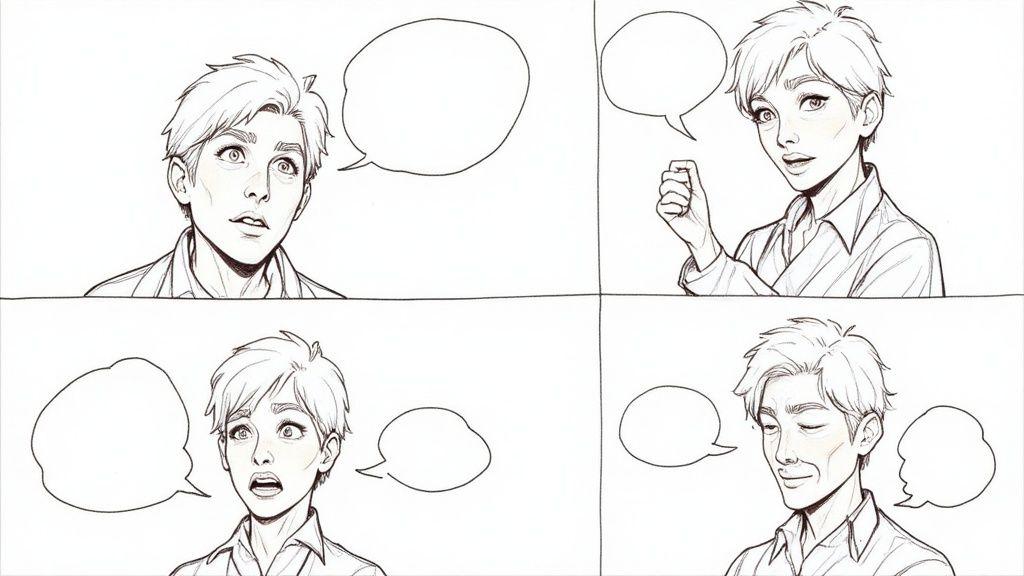 how to write dialogue