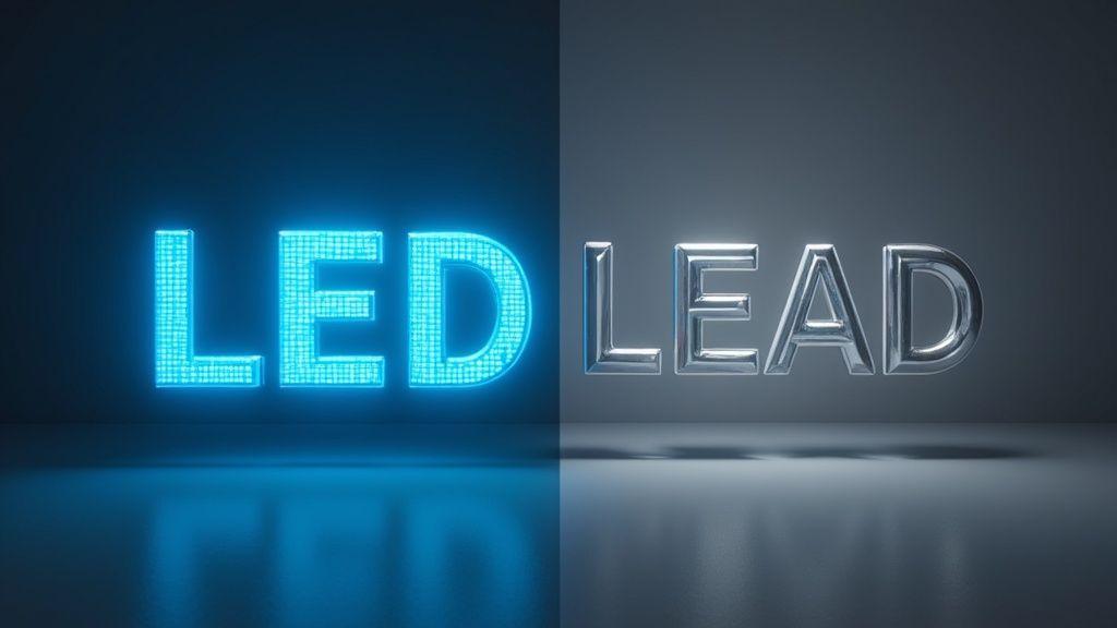 led vs lead