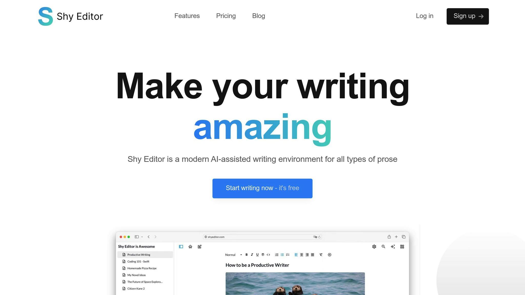 ShyEditor